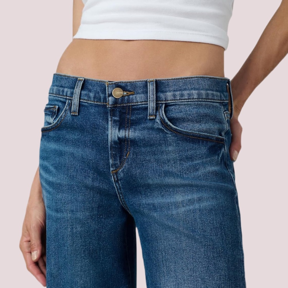 NWT Joe’s Jeans Lou Low Rise Wide Leg Jeans Sz 30 - Picture 4 of 11